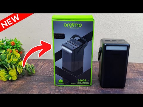 Oraimo 50000mAh Powerbank Unboxing And First Impressions