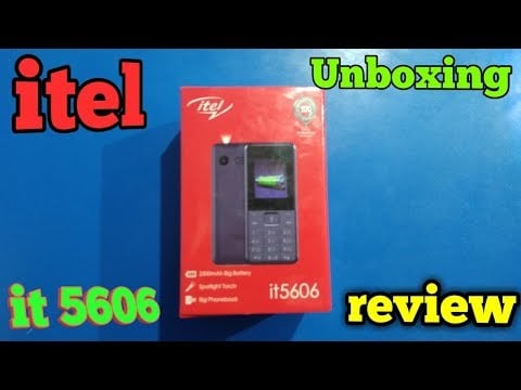 itel it5606 unboxing & review video !! ALL phone review unboxing by SK Technical
