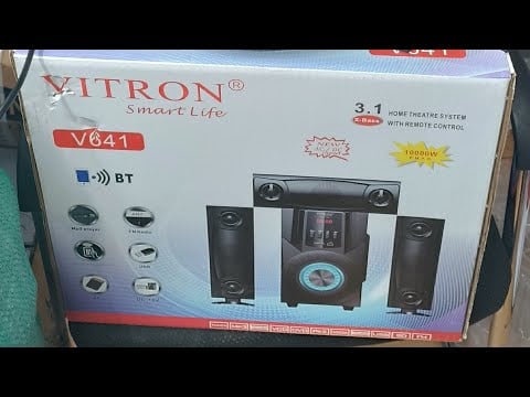 Unboxing & Sound Check Vitron V641 3.1ch Subwoofer. #mybloopers #kenyanproducts #trending #subscribe