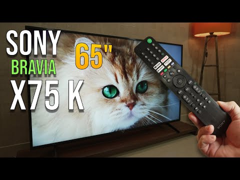 SONY Bravia X75K 65 Inch High Dynamic Range Google TV with Sony X1 4K processor