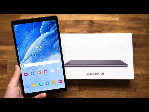 Samsung Galaxy Tab A7 Lite Unboxing & Hands On