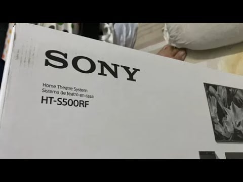Sony HT S500RF 5.1ch Home Theater System unboxing & Sound Test