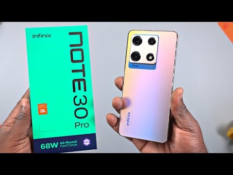 Infinix Note 30 Pro Unboxing and Review