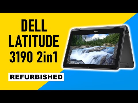 Dell Latitude 3190 2-in-1 Unboxing A- Class Refurbished 4K