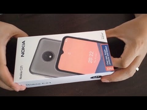 Nokia C21 Unboxing