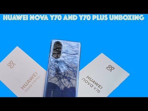 Huawei Nova Y70 and Y70 Plus UNBOXING