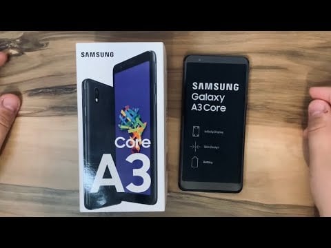 Samsung Galaxy A3 Core Unboxing