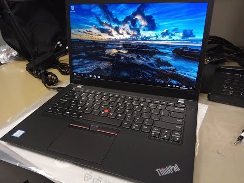 Lenovo ThinkPad T470s Unboxing Teardown