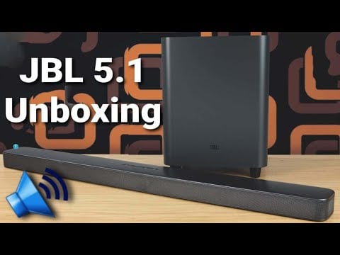JBL 5.1-Channel Soundbar System | Unboxing