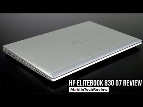 HP EliteBook 830 G7 Review - Upgradeable but Compact Ultrabook