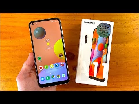 Samsung Galaxy A11 Unboxing & First Impressions!
