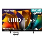 Hisense 43 Inch 4K UHD Frameless Smart TV 43A6KKEN in kenya